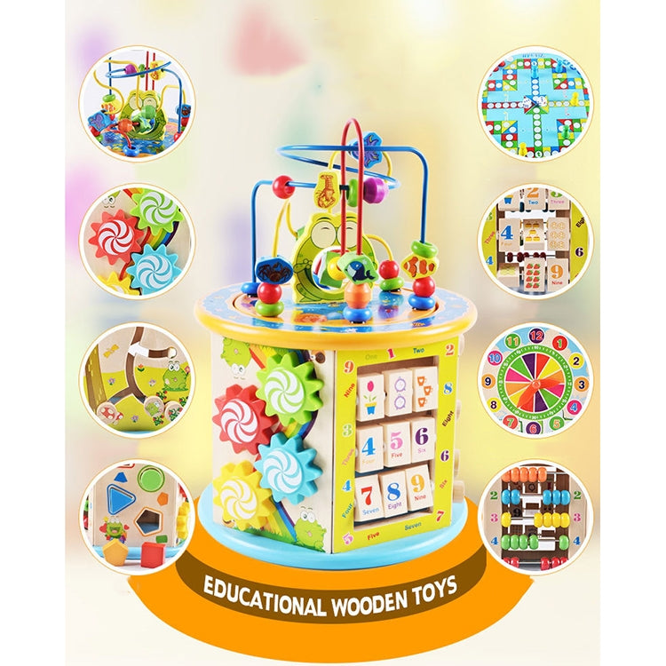 Wooden Box Activity Center