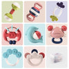 8pcs Silicone Rattle/Teether Set