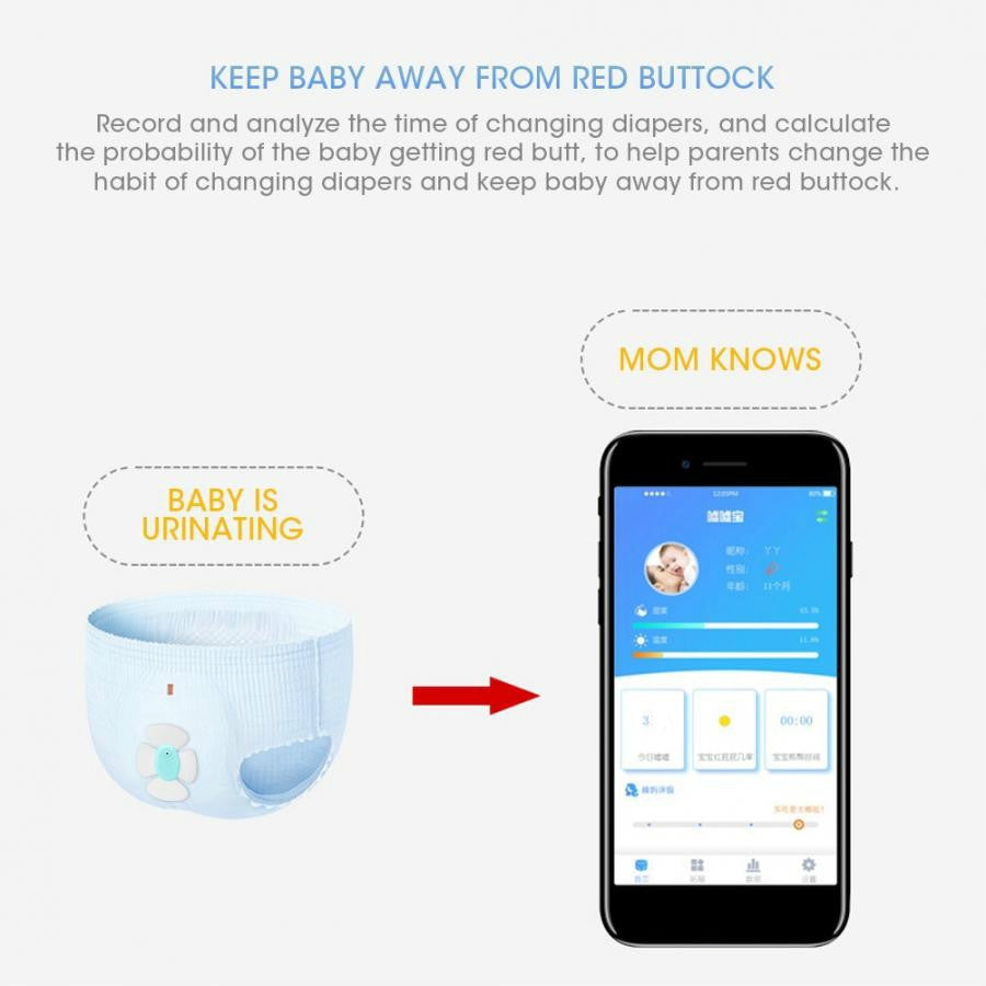 Bluetooth Wet Diaper Sensor