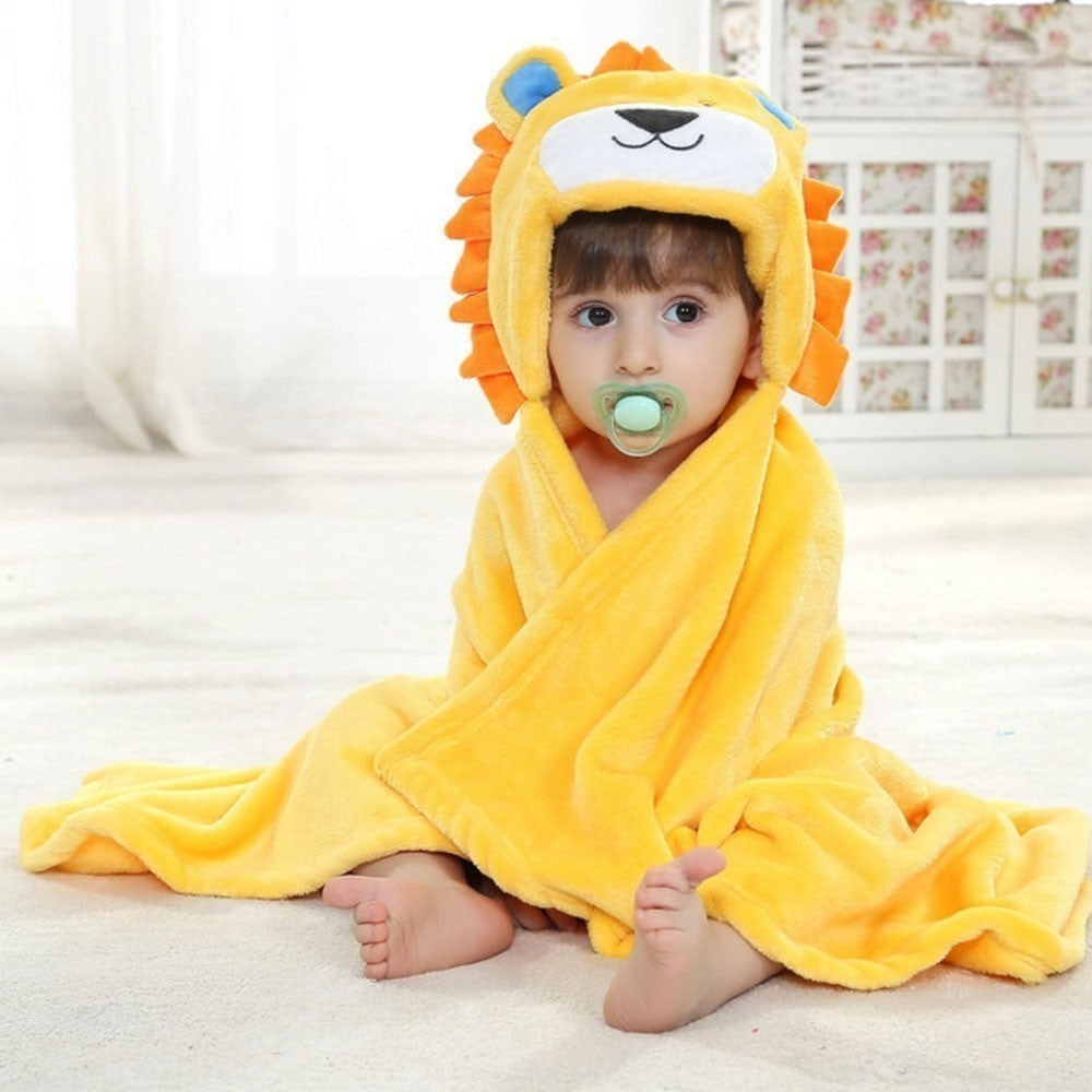 Animal Hooded Cape Bath Towel