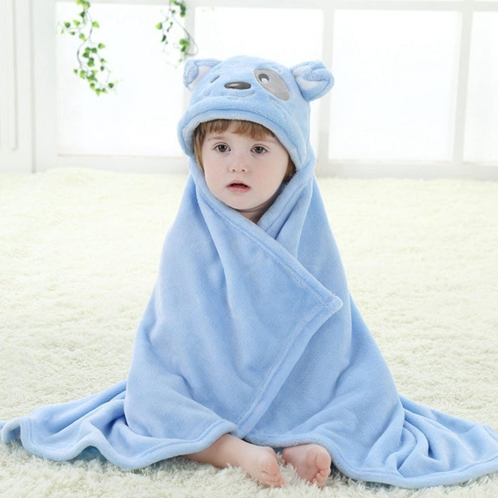 Animal Hooded Cape Bath Towel