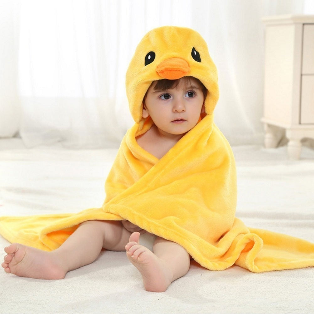 Animal Hooded Cape Bath Towel