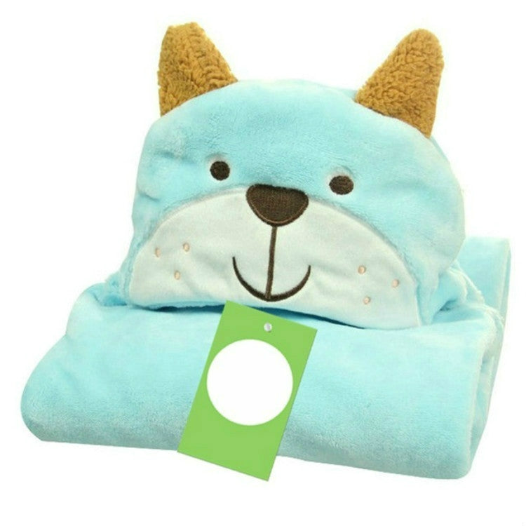 Animal Hooded Cape Bath Towel