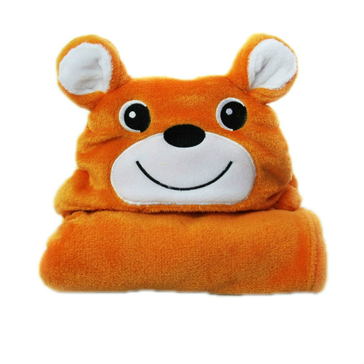 Animal Hooded Cape Bath Towel