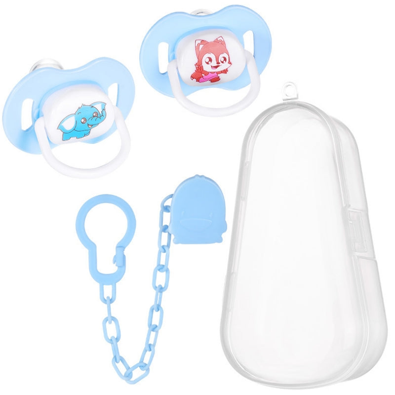 4pcs Silicone Pacifier Set