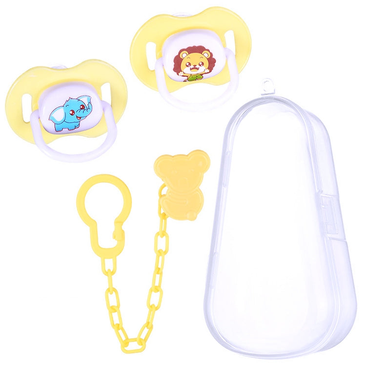 4pcs Silicone Pacifier Set