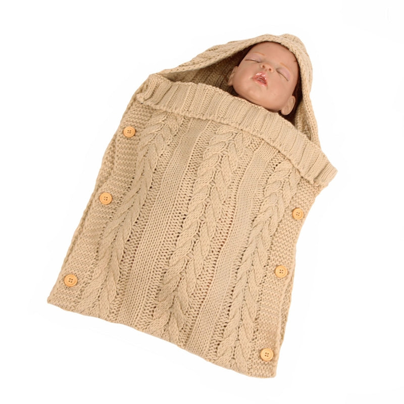 Woolen Knit Baby Sleeping Bag