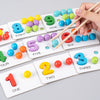 Number Recognition and Sorting Beads