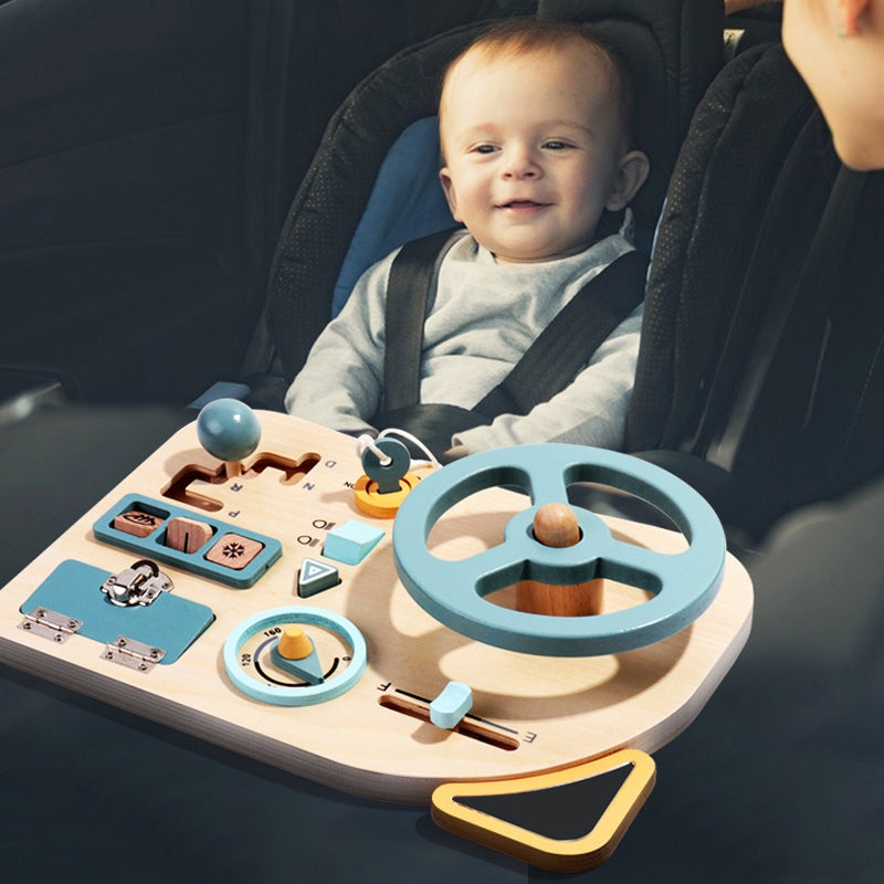 Montessori Style Steering Wheel Toy